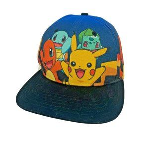 Pokemon Pikachu Bulbasaur Charmander and Squirtle